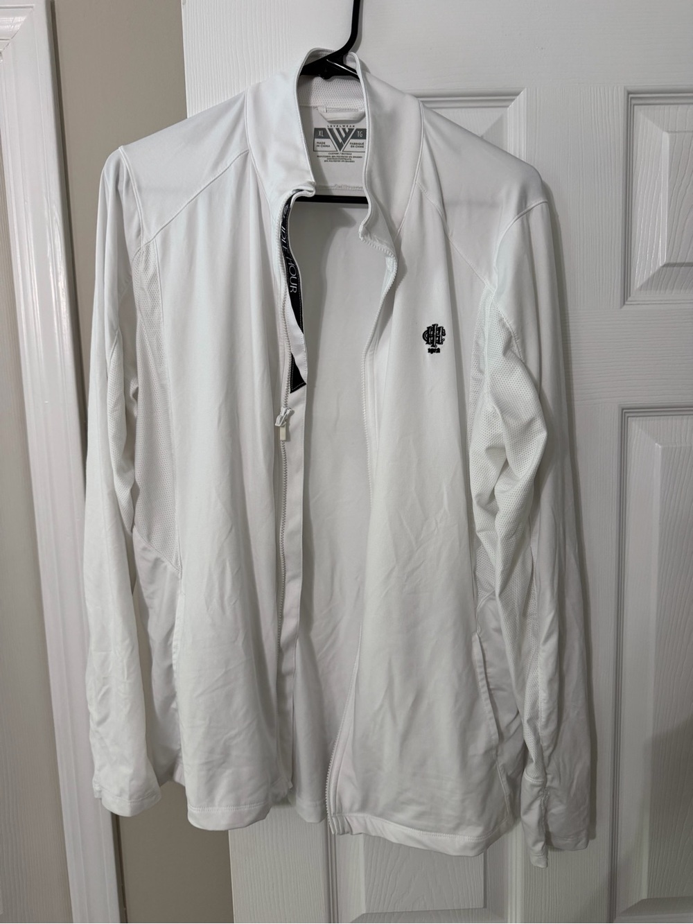 Levelwear White womens Full-Zip Performance Jacket